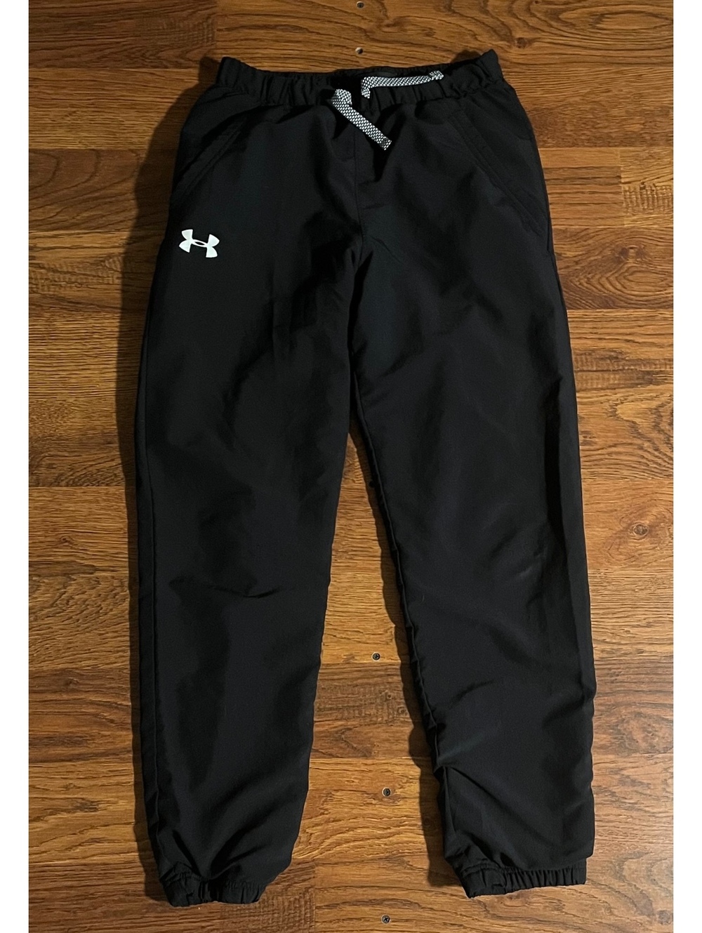 Under Armour ColdGear Loose Fit Black Jogger Sweatpants Size